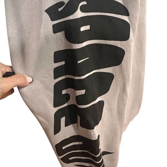 NWT Chaser women's centric oversized fit sweatshirt size small in grey‎ - Picture 12 of 14